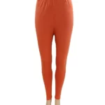 Women apricot orange Slim Fit Churidar